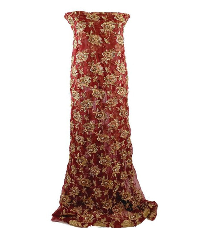 Women Dera - قطعه قماش درع يمني مطرز كريستال