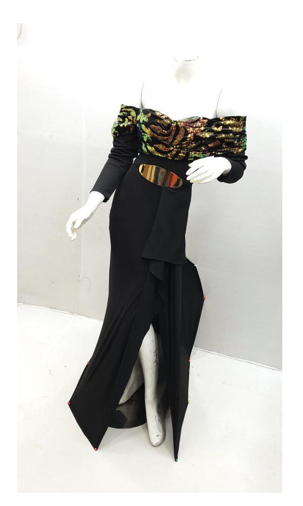 TURKISH OCCASION DRESS HIGH QUALITY _ فستان تركي للمناسبات جوده عاليه