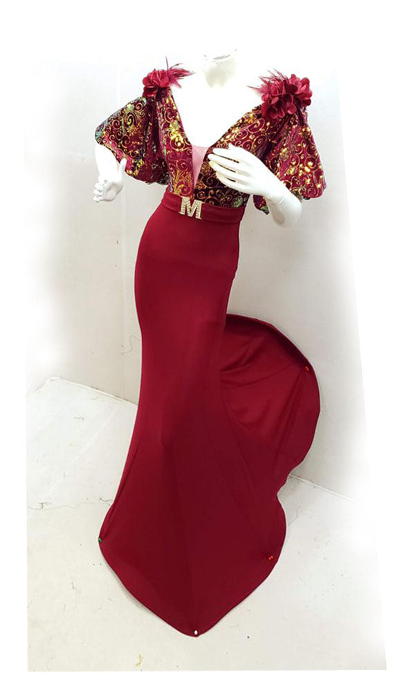 TURKISH OCCASION DRESS HIGH QUALITY _ فستان تركي للمناسبات جوده عاليه