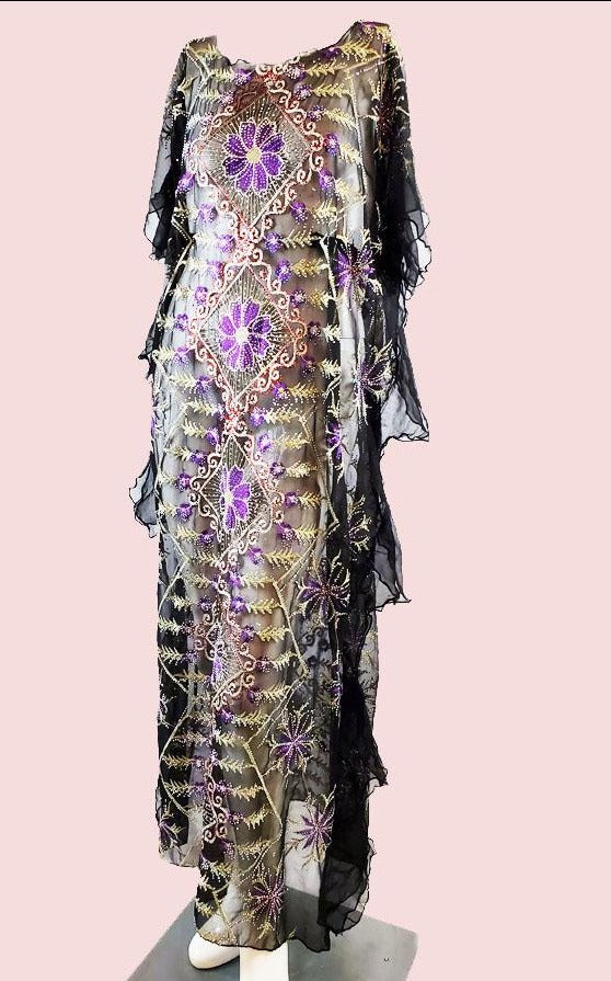 Women Dera - D32- درع فاخر مطرز كريستال