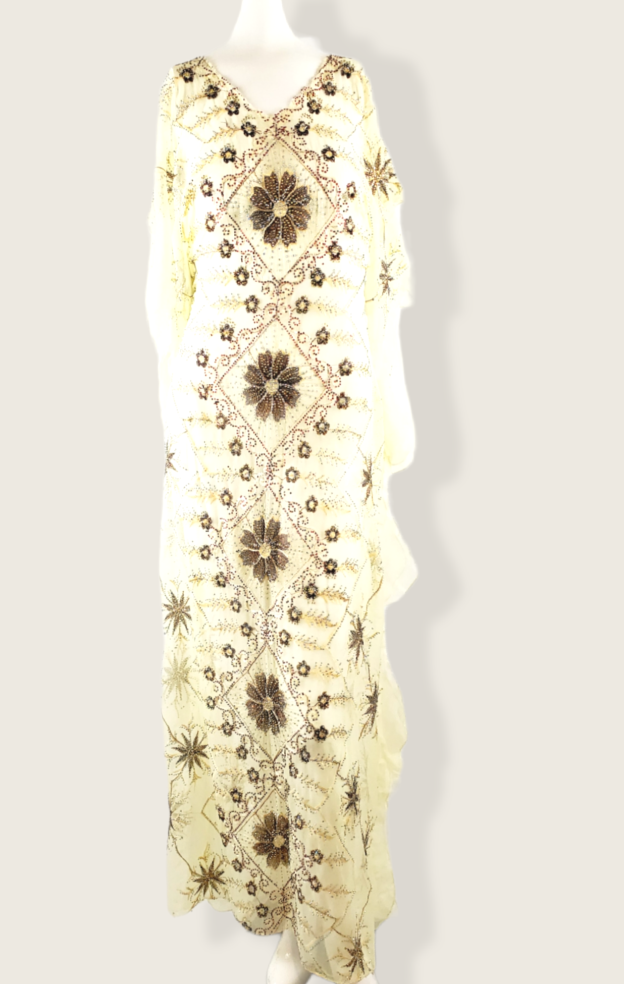 Women Dera - D34- درع فاخر مطرز كريستال