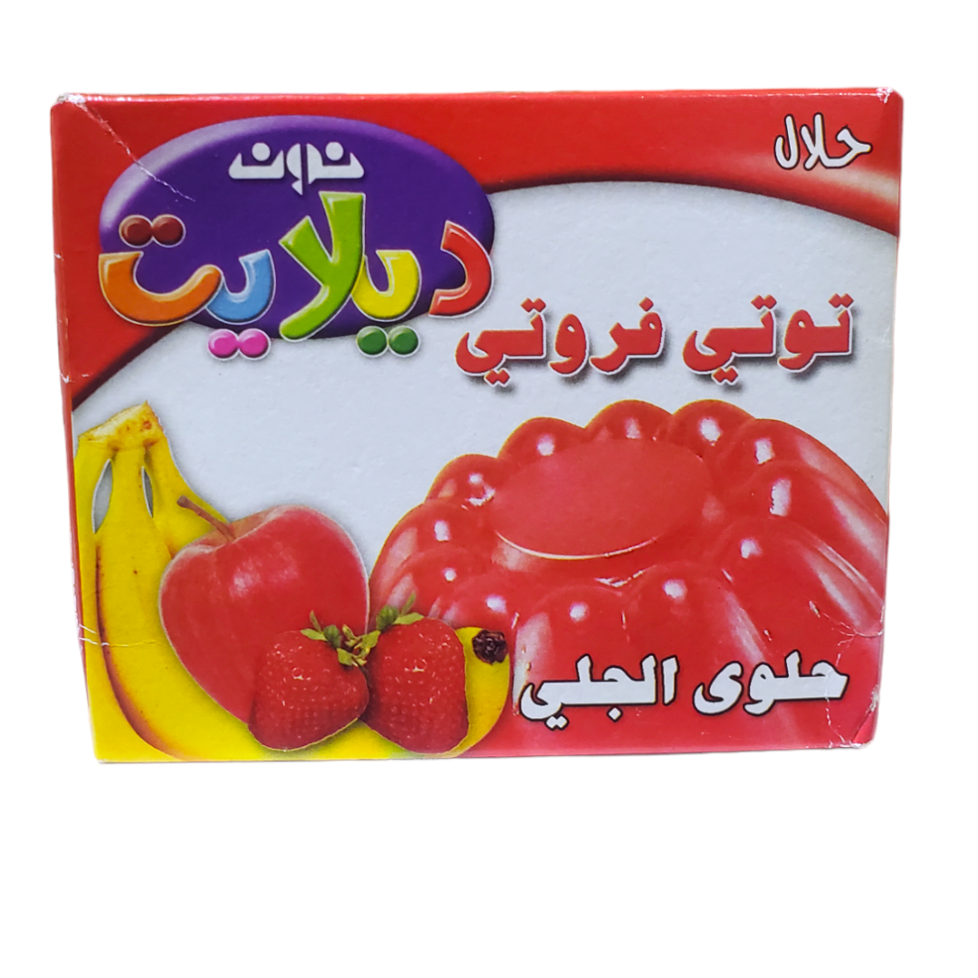 Banana and Strawberry - توتي فروتي ( حلوا الجيلي )