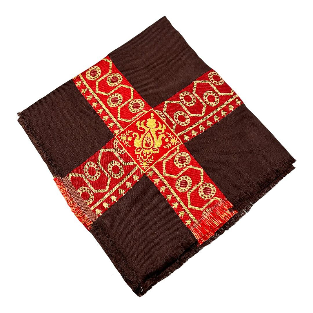 شال كشميري صناعة يدوية عالية الجودة - شال كشميري عمل يدوي عالي الجوه