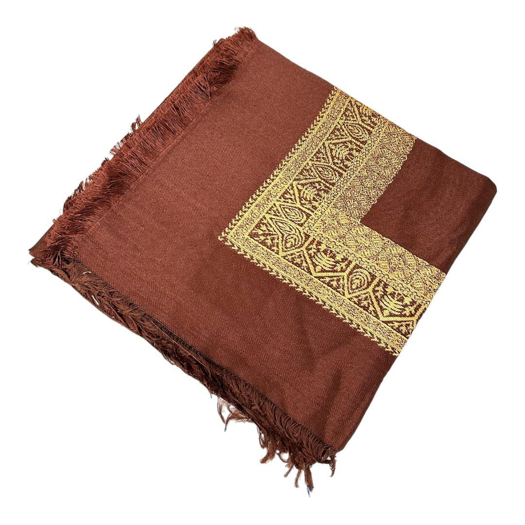 شال كشميري صناعة يدوية عالية الجودة - شال كشميري عمل يدوي عالي الجوه