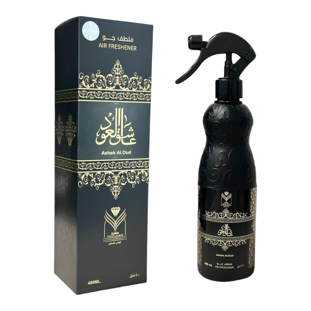 Ashek Al Oud Air Freshener 500 ML _ معطر جو عاشق العود