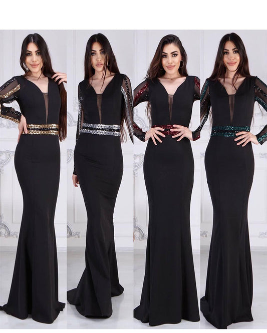 TURKISH OCCASION DRESS HIGH QUALITY _  فستان تركي للمناسبات جوده عاليه