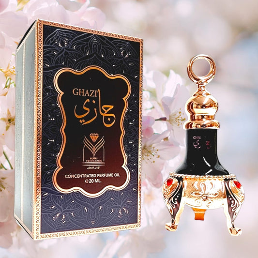 Ghazi  Perfume  25 ML _ عطر جازي عطر مركز خالي من الكحول