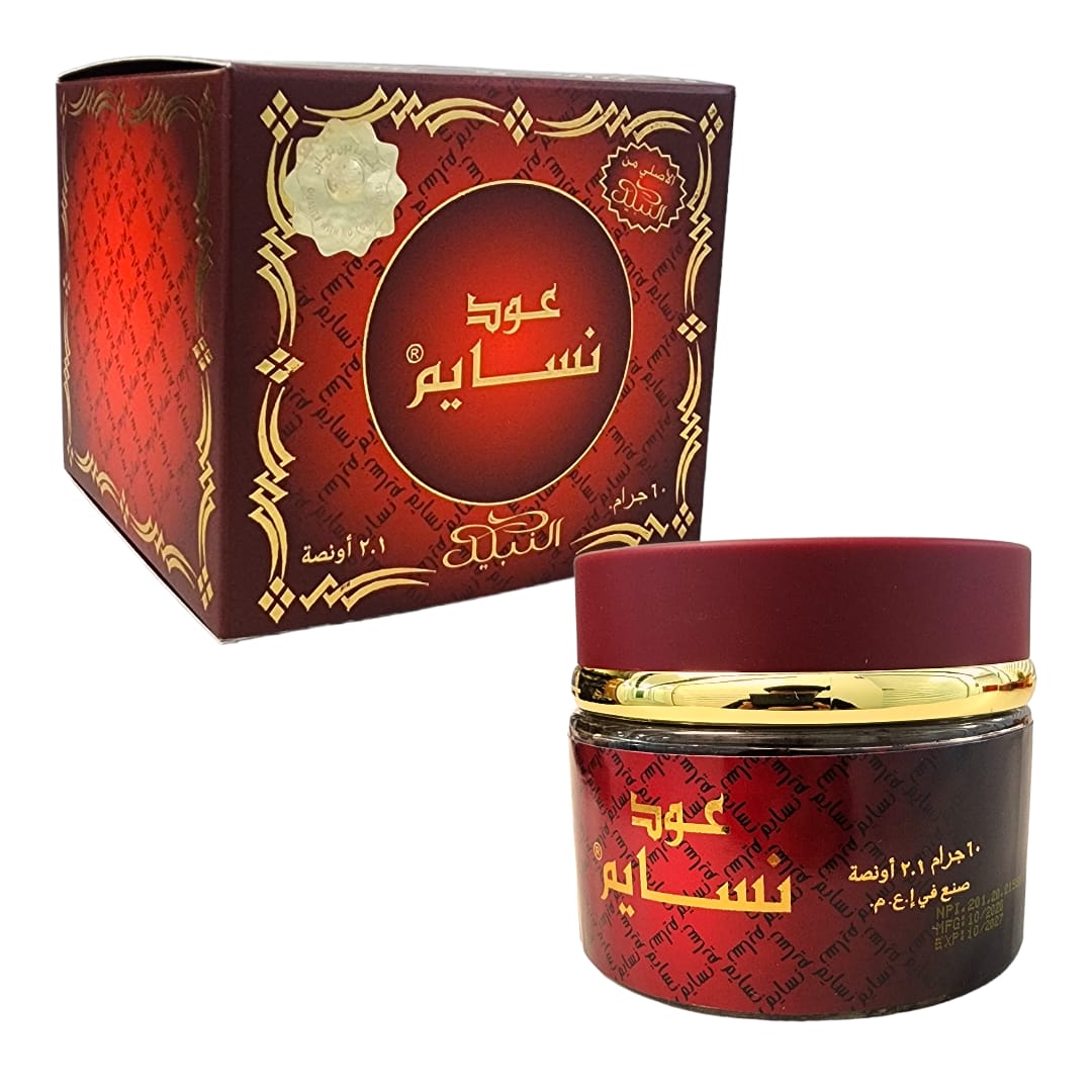 Oud Nssaim Alnabeel 60g - عود نسايم النبيل