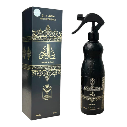 Ashek Al Oud   Air Freshener 500 ML _ معطر جو عاشق العود